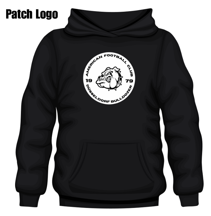 Hoodie Düsseldorf Bulldozer Patch Logo