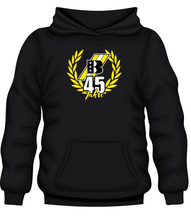 Hoodie Düsseldorf Bulldozer 45 Jahre